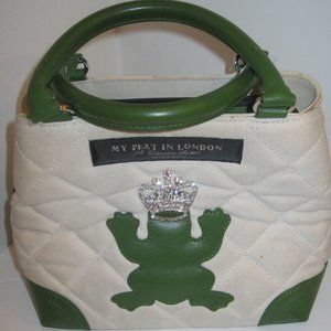 My Flat in London Quilted Frog Purse/Handbag